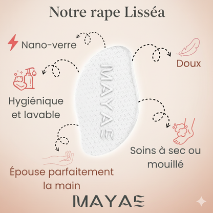 Lisséa, notre râpe pieds tout doux